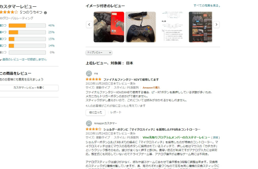 Amazonのレビュー